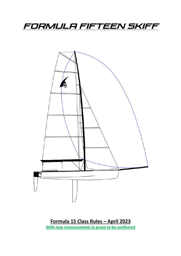 F15 Class Rules Dinghy Shop